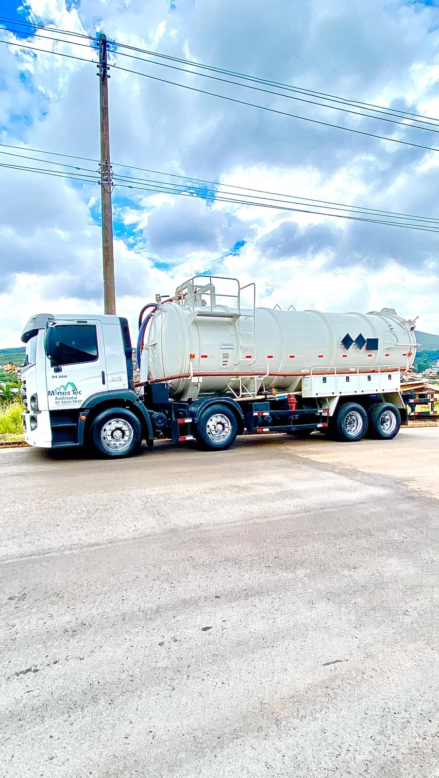 coleta de água e óleo industrial
